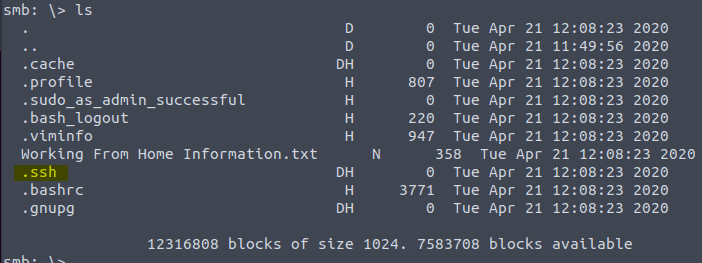 Network Services Room on Tryhackme