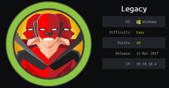 hackthebox Legacy