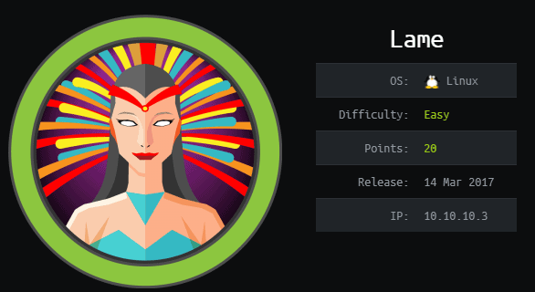 Lame - HackTheBox write up