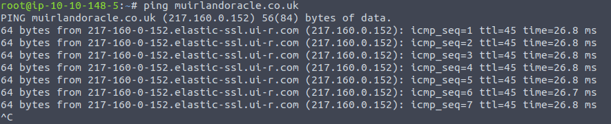 Introductory Networking - ping