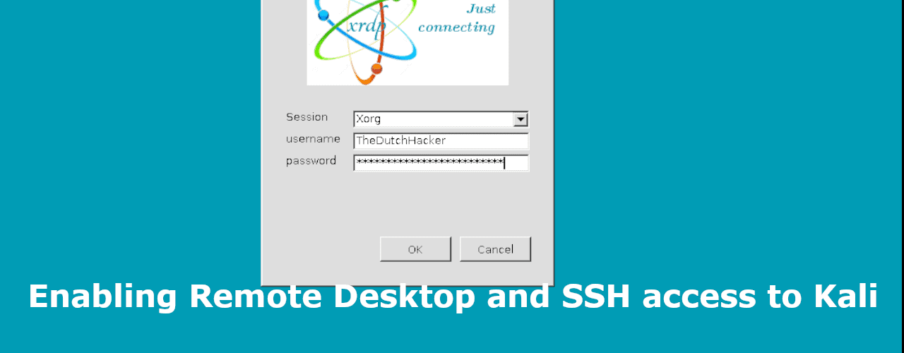 Remote desktop kali