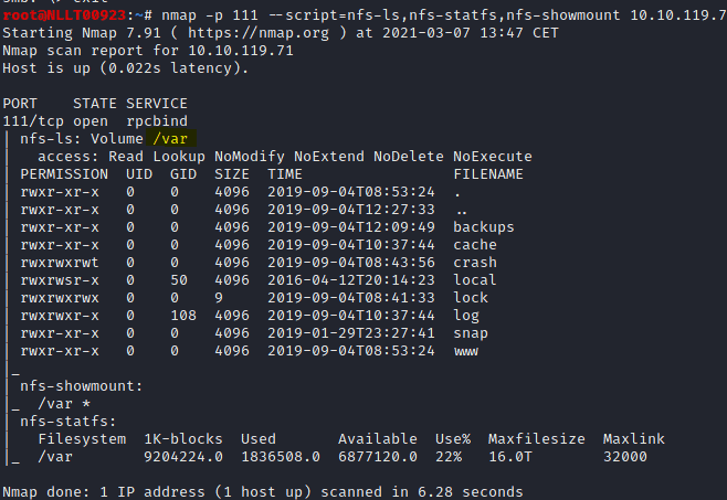 Kenobi on Tryhackme write up