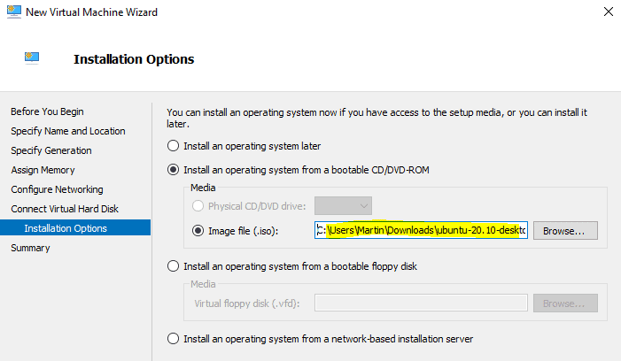 Install OWASP Juice Shop on HyperV