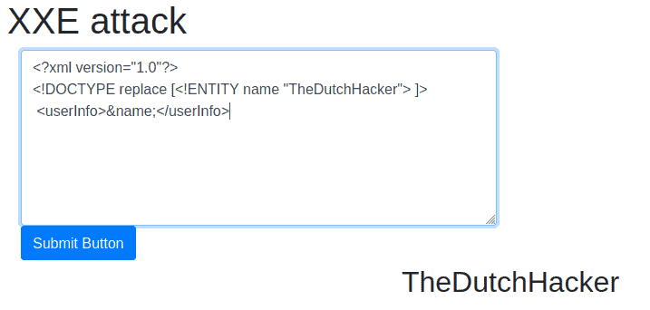 XXE Attack