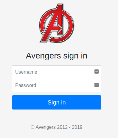 Avengers Blog tryhackme