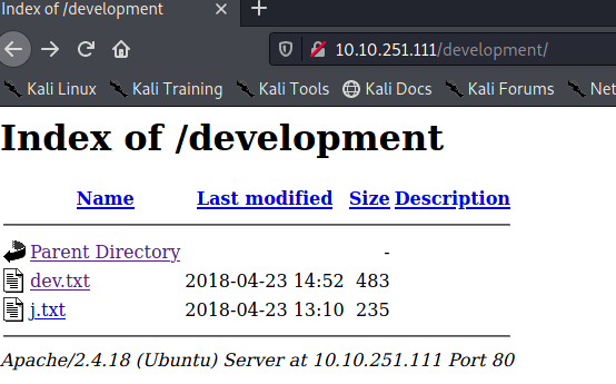 Basic Pentesting Tryhackme