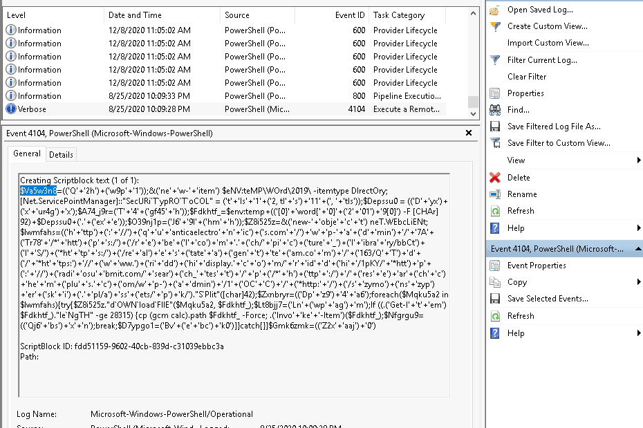 Windows Event Logs on Tryhackme