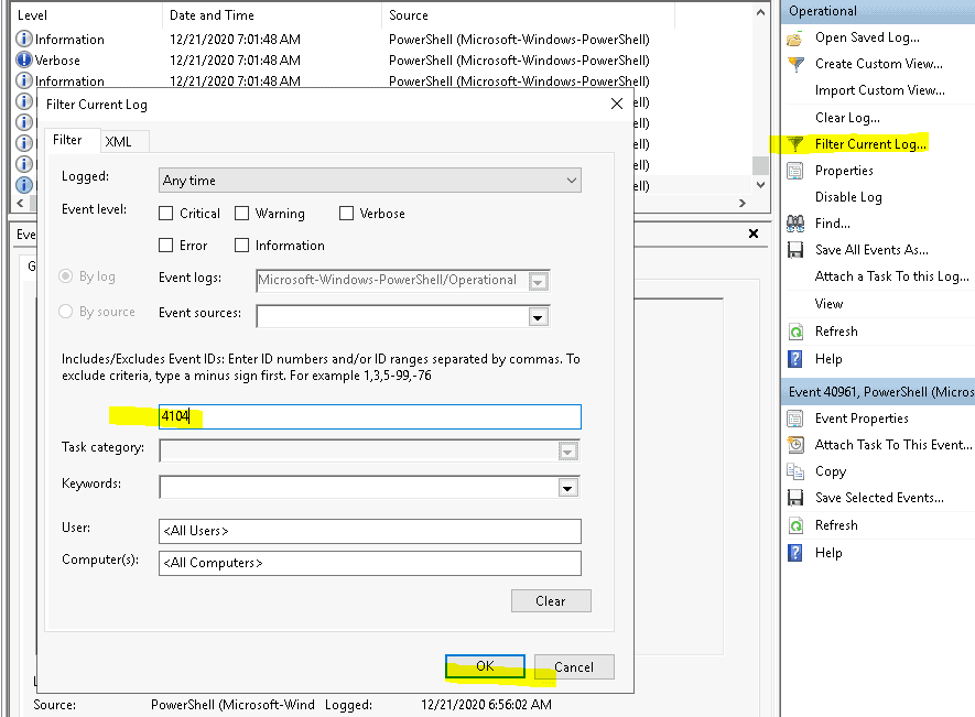 Windows Event Logs on Tryhackme